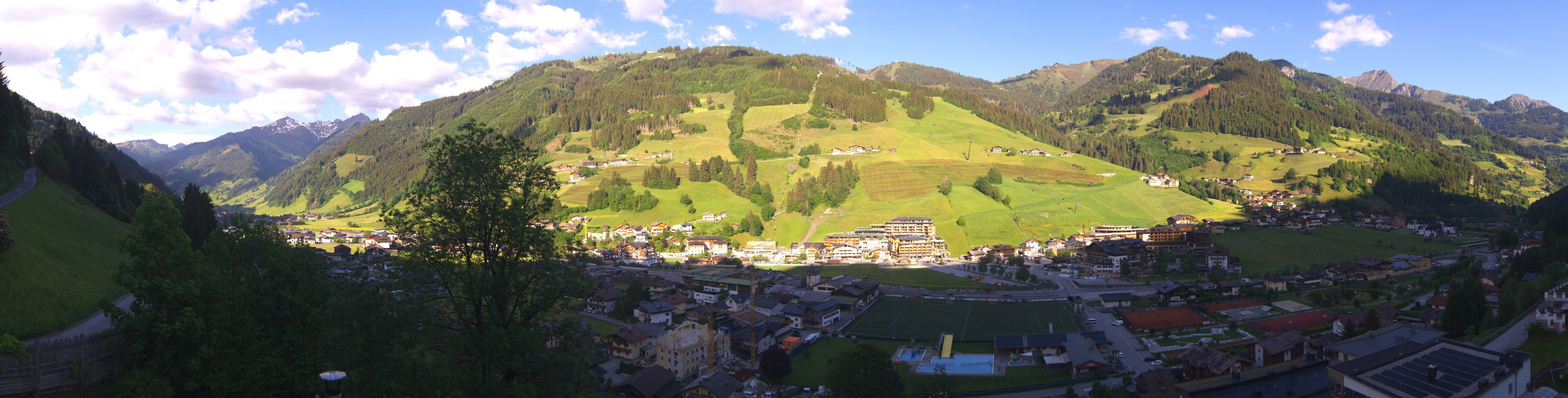 Archived image Webcam Panoramic view Grossarltal
