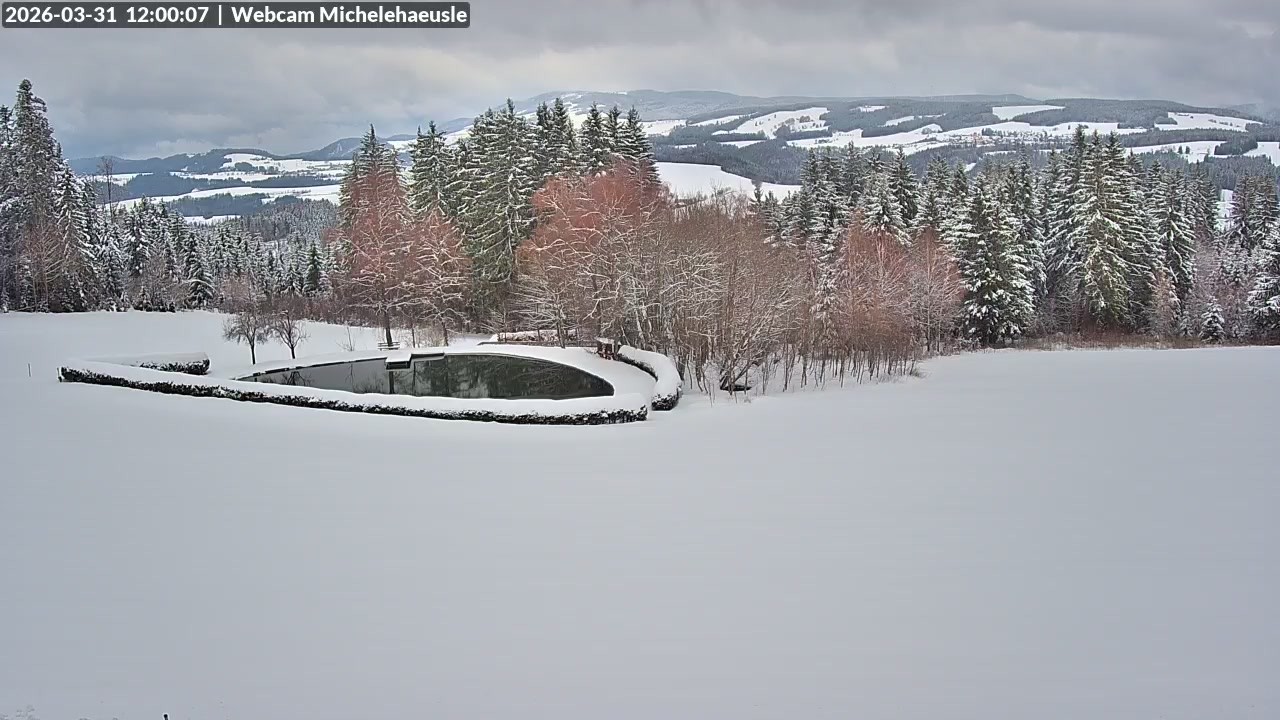 Archiv Foto Webcam Thurnerspur - St. Peter und St. Märgen