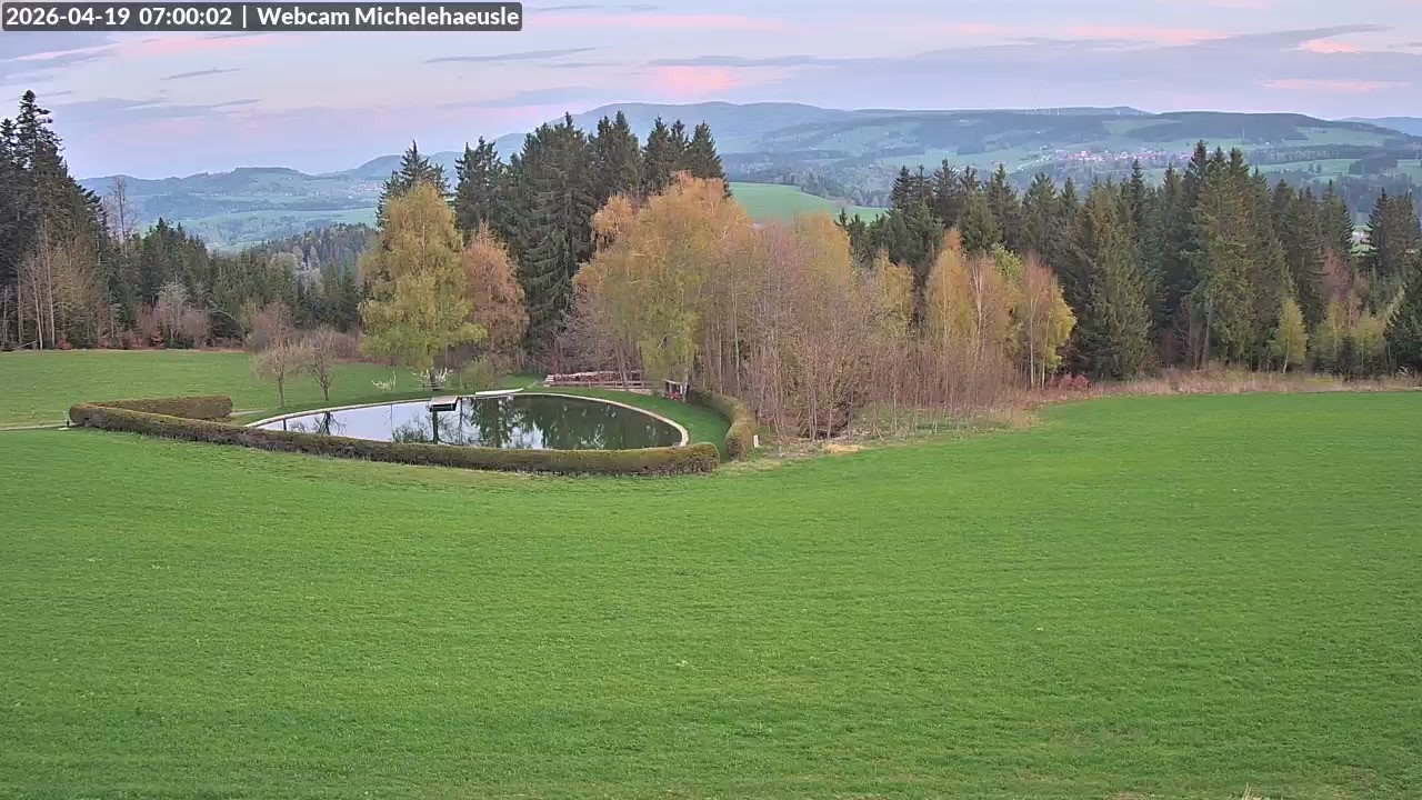 Archiv Foto Webcam Thurnerspur - St. Peter und St. Märgen