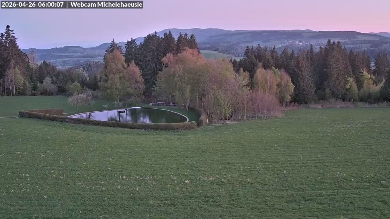 Archived image Webcam View over St. Peter and St. Märgen Thurnerspur