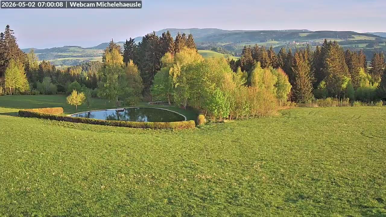 Archiv Foto Webcam Thurnerspur - St. Peter und St. Märgen