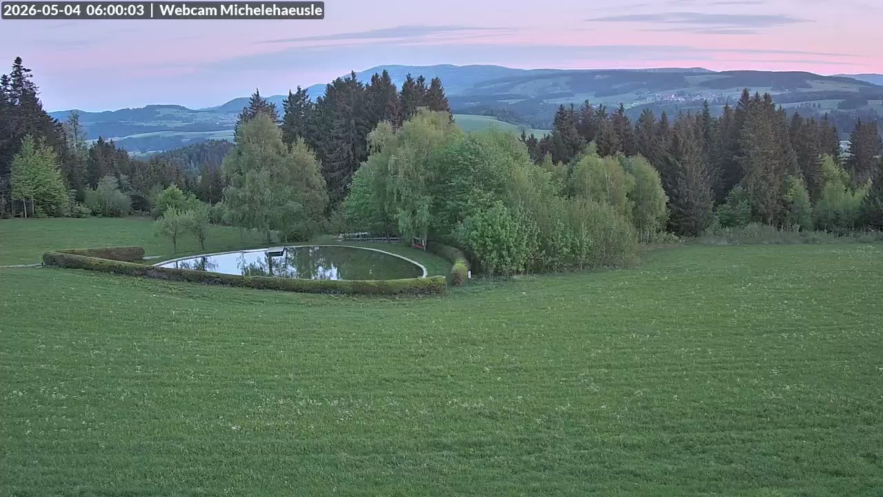Archived image Webcam View over St. Peter and St. Märgen Thurnerspur