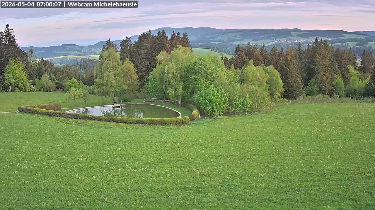 Archived image Webcam View over St. Peter and St. Märgen Thurnerspur