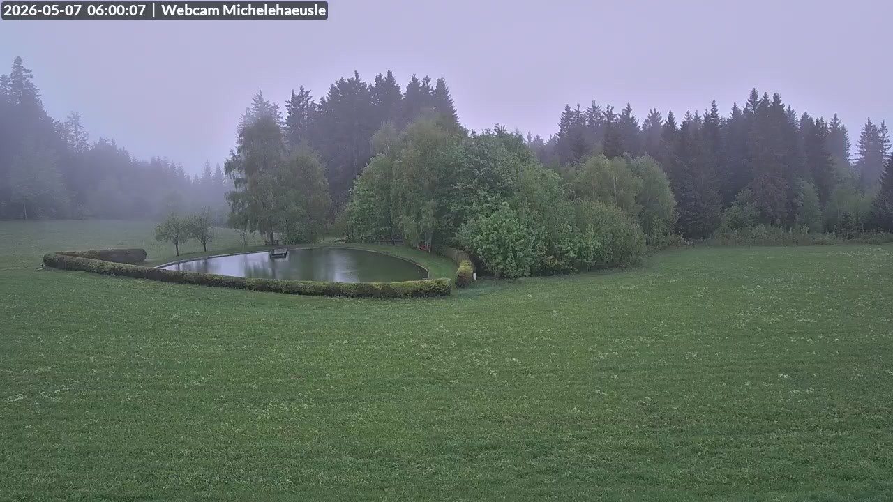 Archived image Webcam View over St. Peter and St. Märgen Thurnerspur