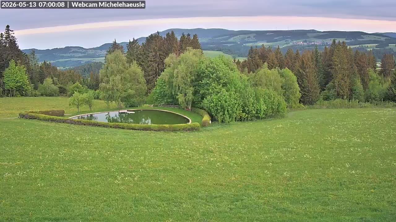 Archiv Foto Webcam Thurnerspur - St. Peter und St. Märgen