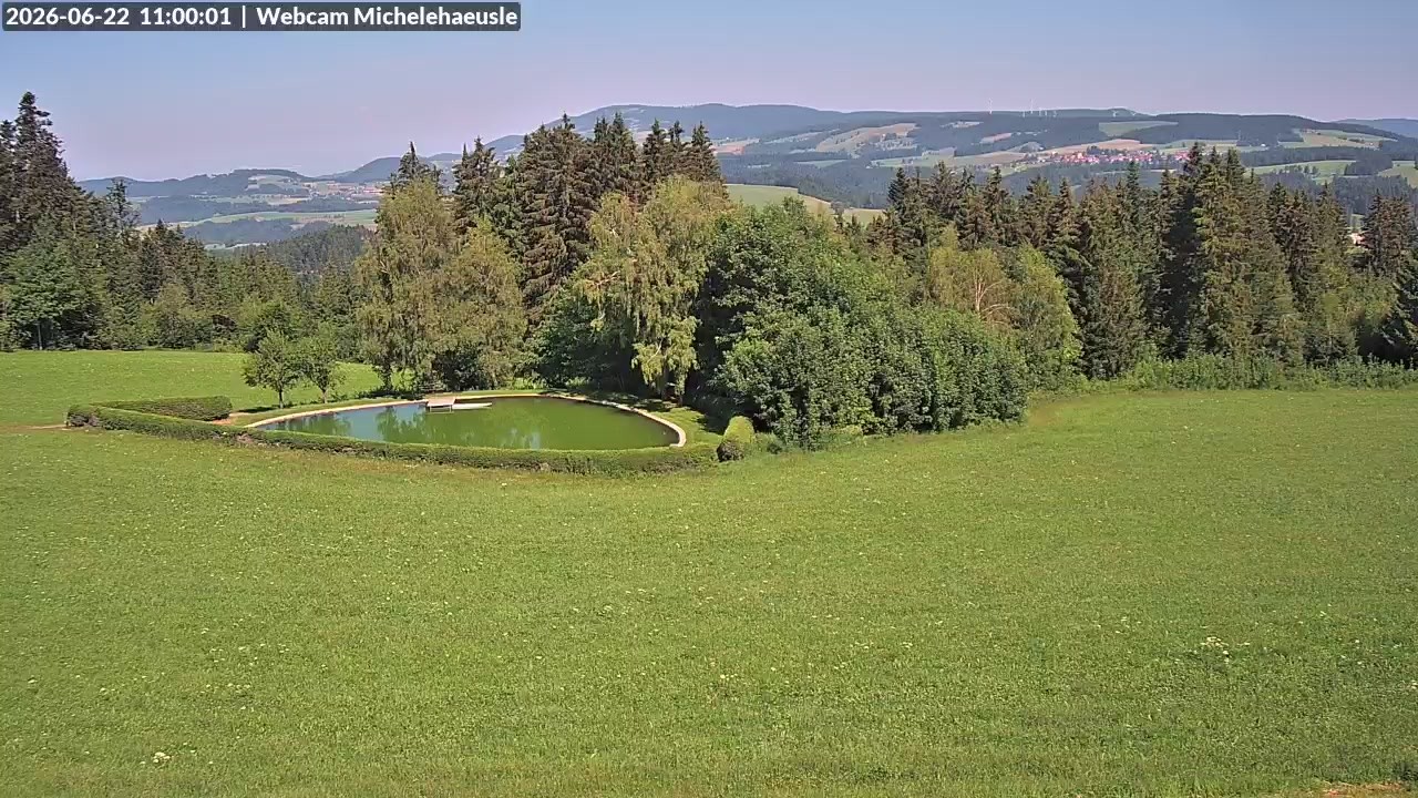 Archiv Foto Webcam Thurnerspur - St. Peter und St. Märgen