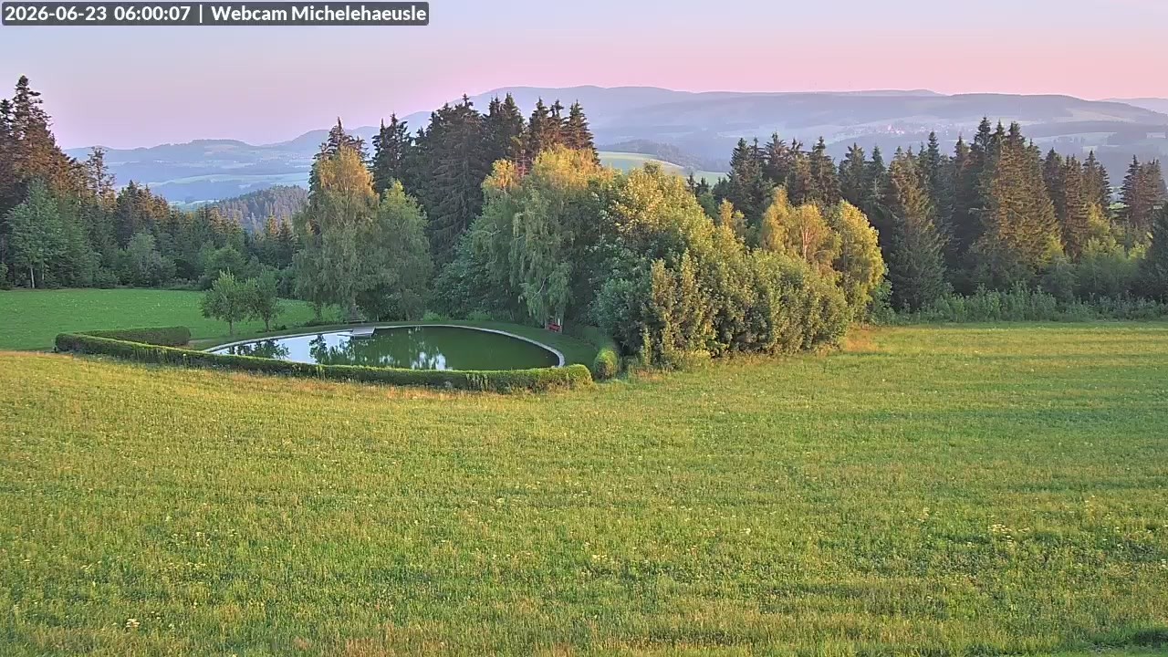 Archiv Foto Webcam Thurnerspur - St. Peter und St. Märgen
