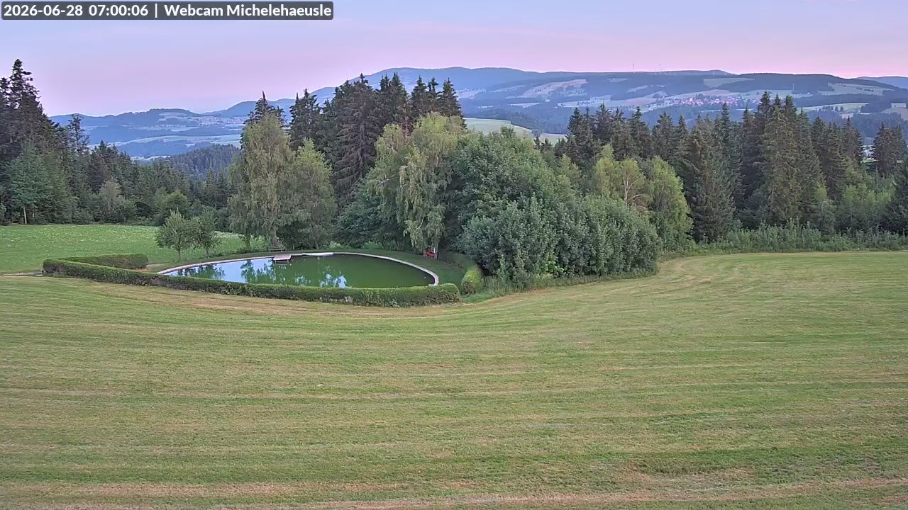 Archiv Foto Webcam Thurnerspur - St. Peter und St. Märgen