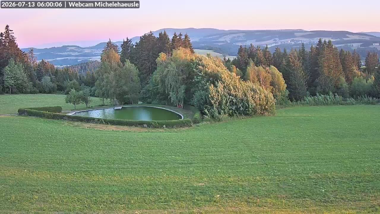 Archiv Foto Webcam Thurnerspur - St. Peter und St. Märgen
