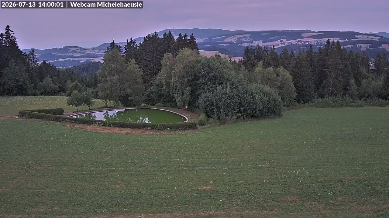 Archiv Foto Webcam Thurnerspur - St. Peter und St. Märgen
