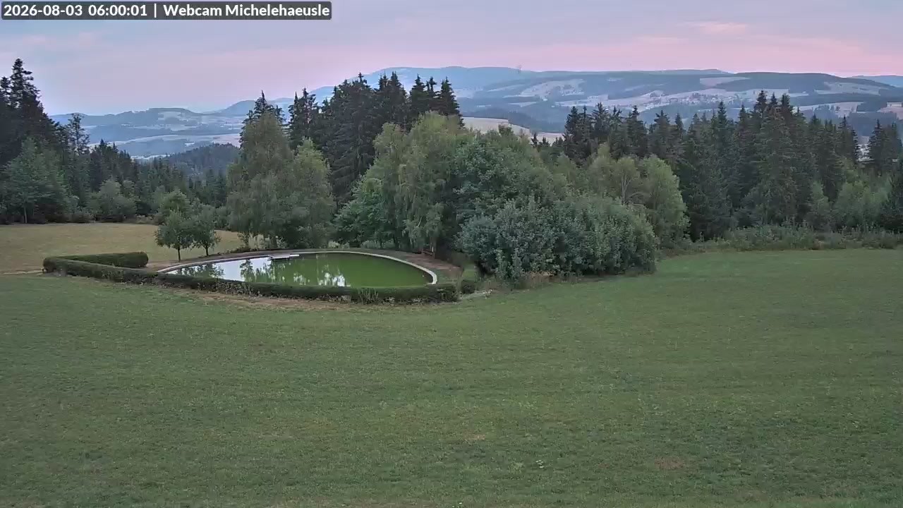 Archiv Foto Webcam Thurnerspur - St. Peter und St. Märgen