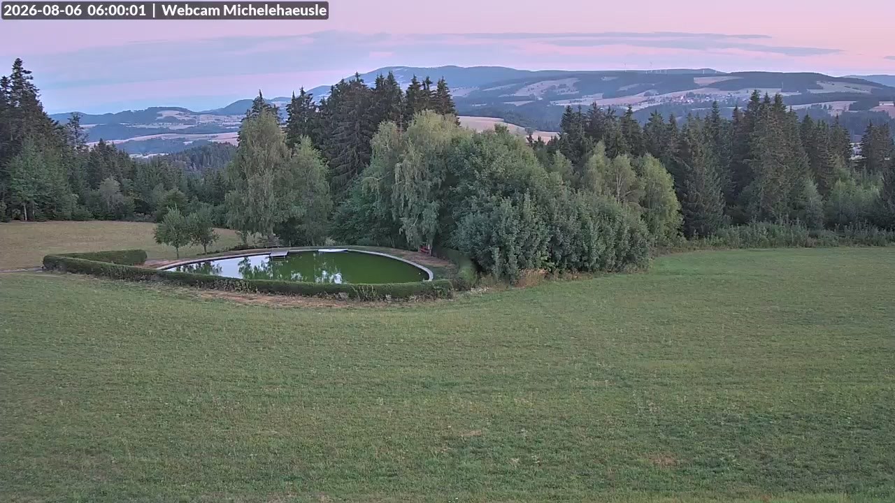 Archiv Foto Webcam Thurnerspur - St. Peter und St. Märgen