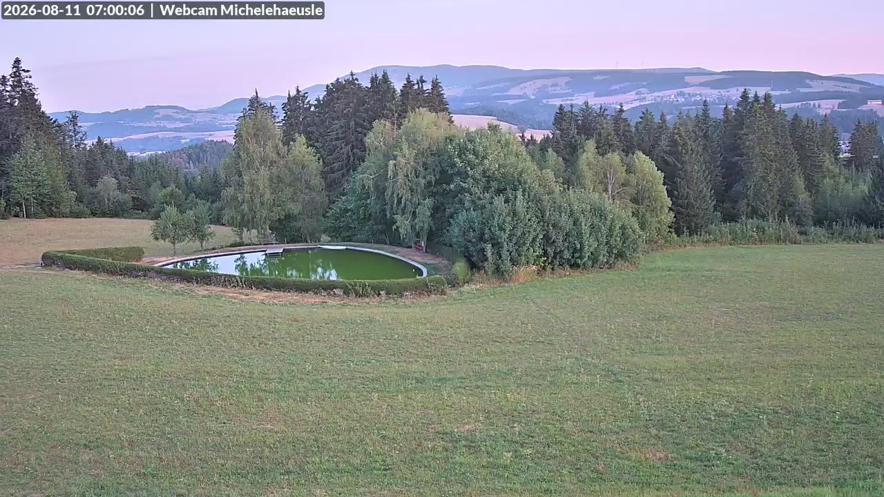 Archiv Foto Webcam Thurnerspur - St. Peter und St. Märgen