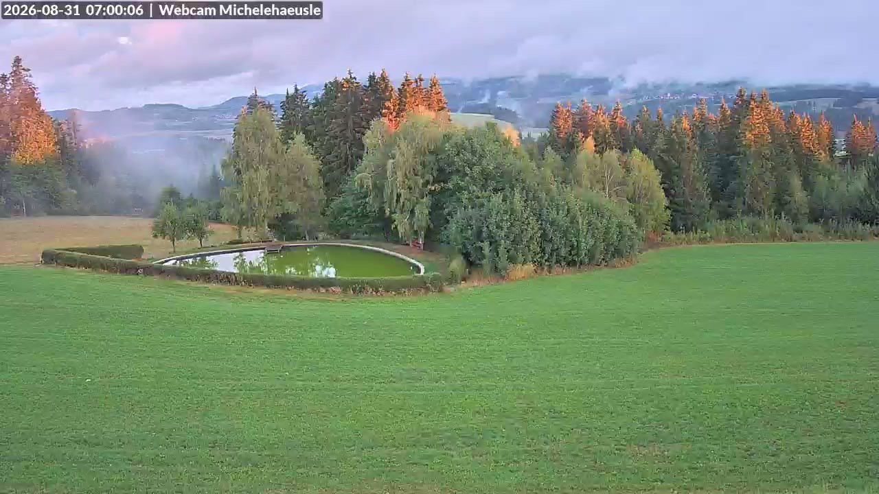 Archiv Foto Webcam Thurnerspur - St. Peter und St. Märgen