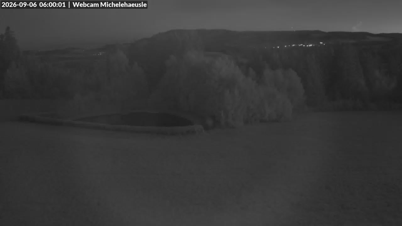 Archived image Webcam View over St. Peter and St. Märgen Thurnerspur