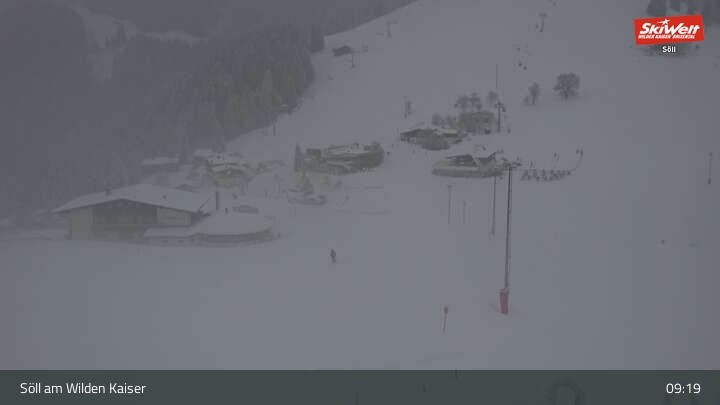 Archiv Foto Webcam Hochsöll Gondelbahn Berg