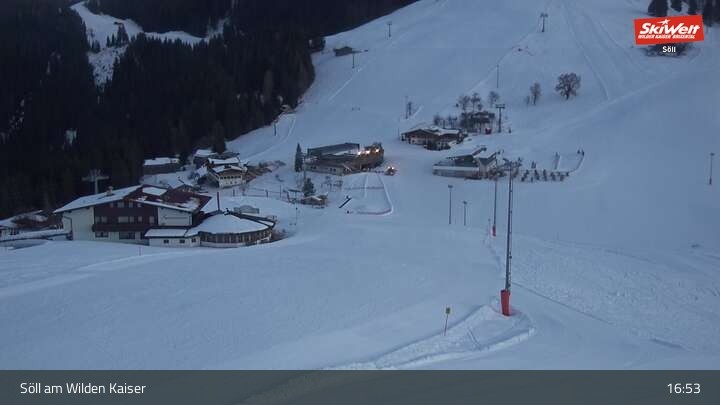 Archiv Foto Webcam Hochsöll Gondelbahn Berg