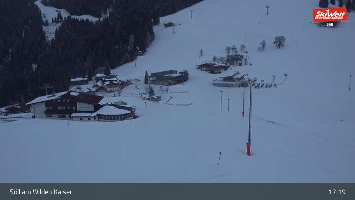 Archiv Foto Webcam Hochsöll Gondelbahn Berg