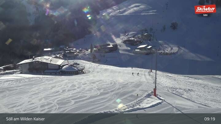 Archiv Foto Webcam Hochsöll Gondelbahn Berg