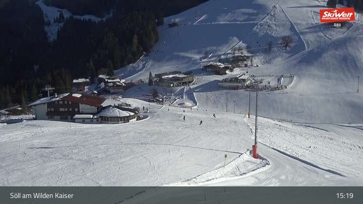 Archiv Foto Webcam Hochsöll Gondelbahn Berg