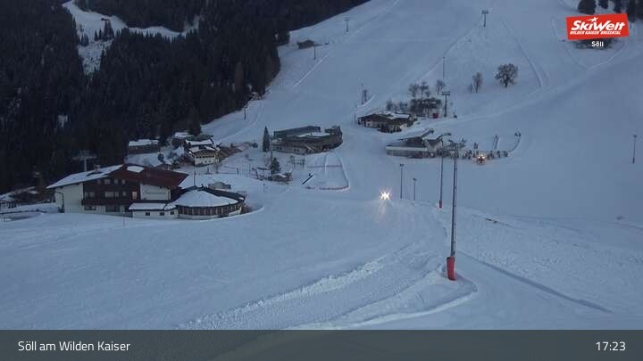 Archiv Foto Webcam Hochsöll Gondelbahn Berg