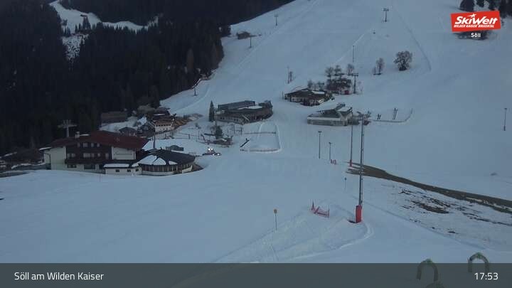 Archiv Foto Webcam Hochsöll Gondelbahn Berg