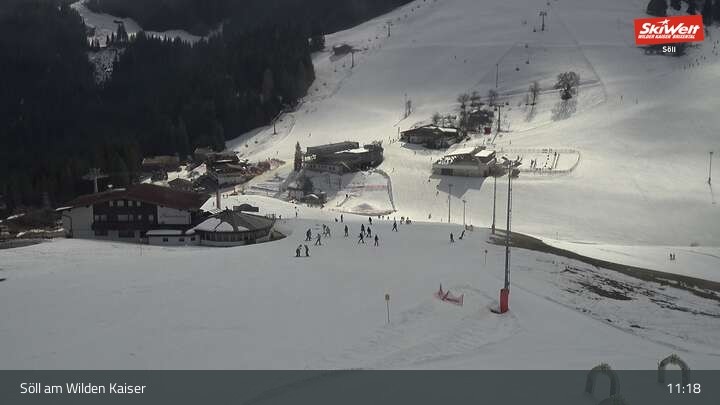 Archiv Foto Webcam Hochsöll Gondelbahn Berg