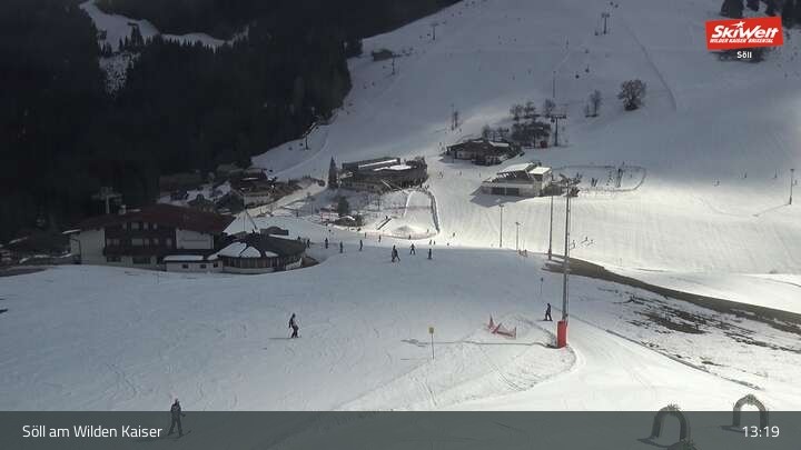 Archiv Foto Webcam Hochsöll Gondelbahn Berg