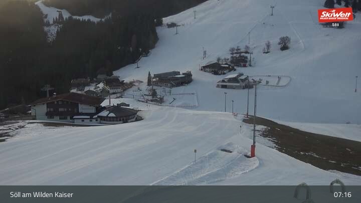 Archiv Foto Webcam Hochsöll Gondelbahn Berg