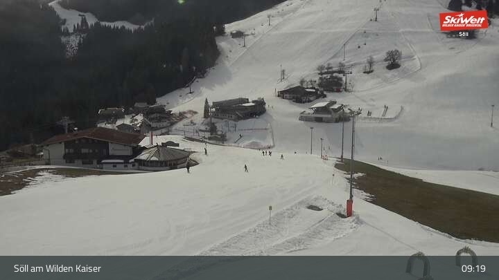 Archiv Foto Webcam Hochsöll Gondelbahn Berg