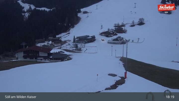 Archiv Foto Webcam Hochsöll Gondelbahn Berg