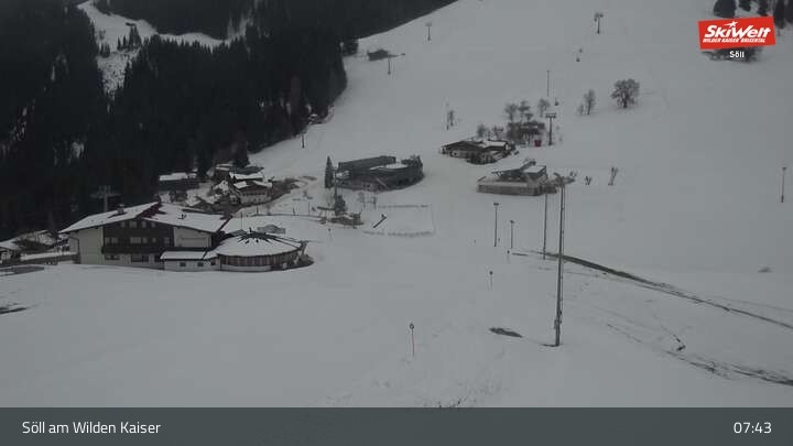 Archiv Foto Webcam Hochsöll Gondelbahn Berg