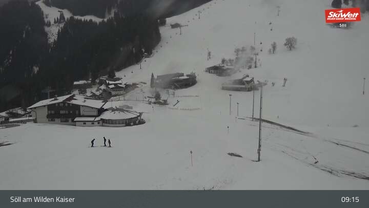 Archiv Foto Webcam Hochsöll Gondelbahn Berg