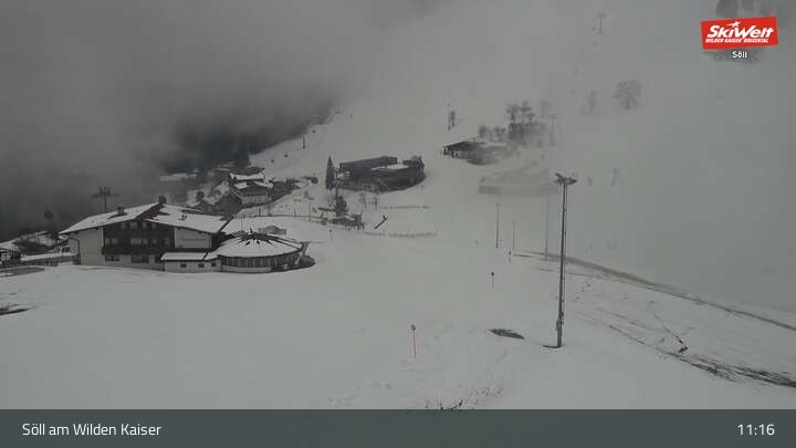 Archiv Foto Webcam Hochsöll Gondelbahn Berg