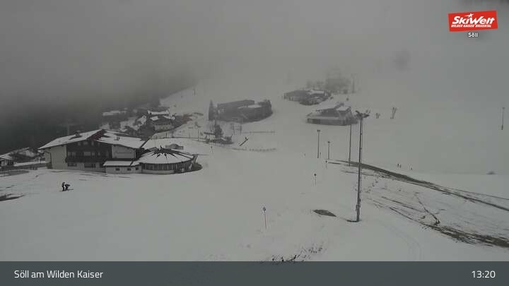 Archiv Foto Webcam Hochsöll Gondelbahn Berg