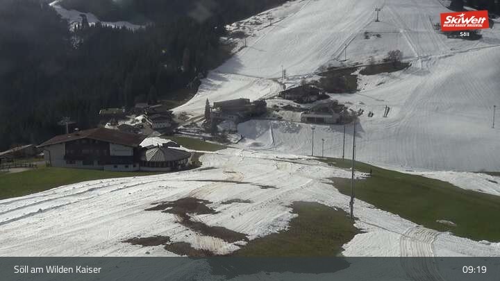 Archiv Foto Webcam Hochsöll Gondelbahn Berg