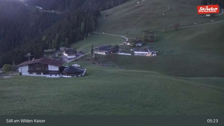 Archiv Foto Webcam Hochsöll Gondelbahn Berg