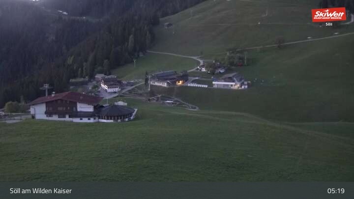 Archiv Foto Webcam Hochsöll Gondelbahn Berg