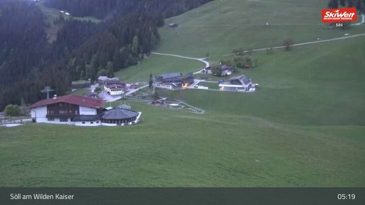 Archiv Foto Webcam Hochsöll Gondelbahn Berg