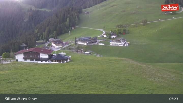 Archiv Foto Webcam Hochsöll Gondelbahn Berg