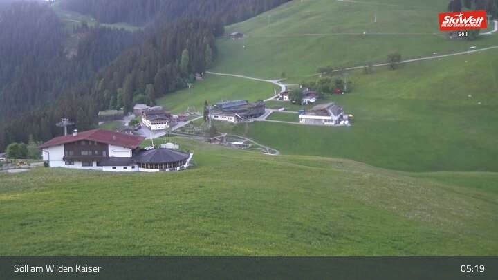 Archiv Foto Webcam Hochsöll Gondelbahn Berg