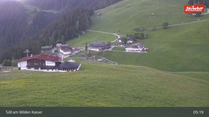 Archiv Foto Webcam Hochsöll Gondelbahn Berg