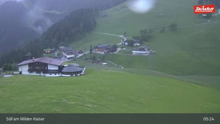 Archiv Foto Webcam Hochsöll Gondelbahn Berg