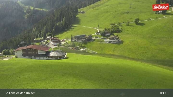 Archiv Foto Webcam Hochsöll Gondelbahn Berg
