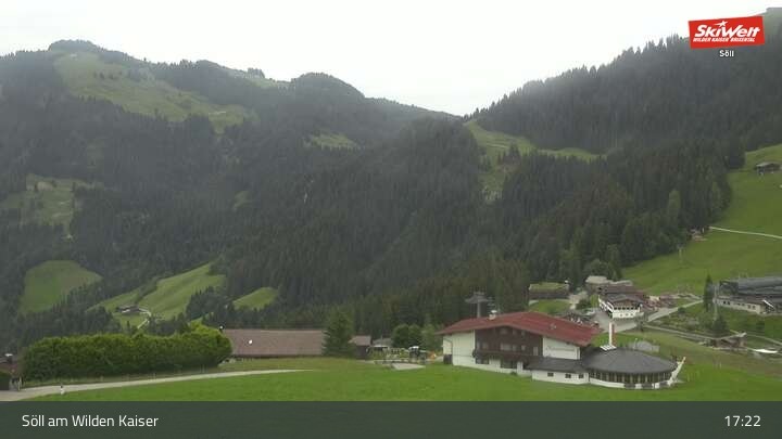 Archiv Foto Webcam Hochsöll Gondelbahn Berg