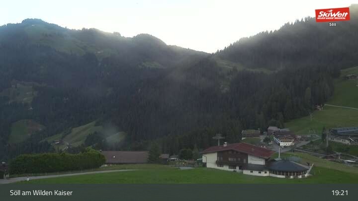 Archiv Foto Webcam Hochsöll Gondelbahn Berg