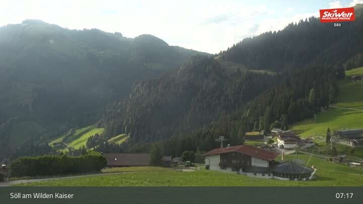 Archiv Foto Webcam Hochsöll Gondelbahn Berg