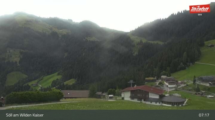 Archiv Foto Webcam Hochsöll Gondelbahn Berg