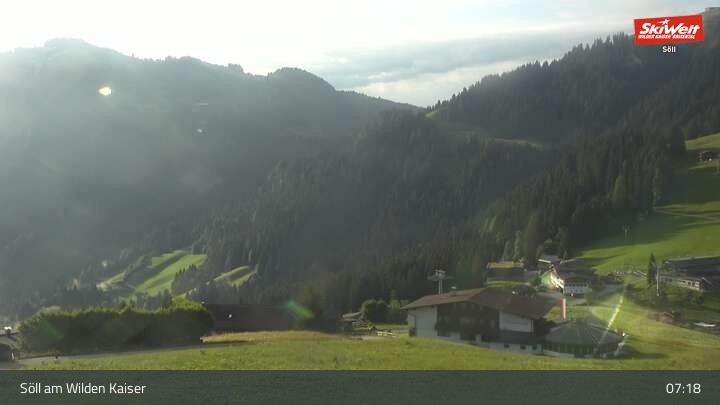Archiv Foto Webcam Hochsöll Gondelbahn Berg