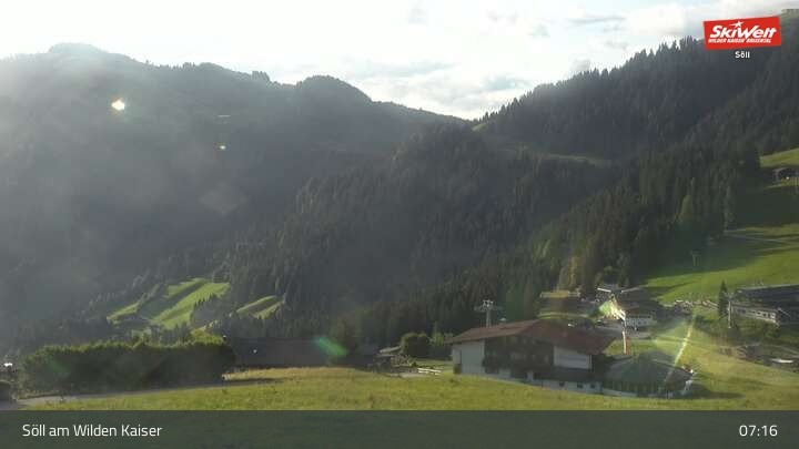 Archiv Foto Webcam Hochsöll Gondelbahn Berg